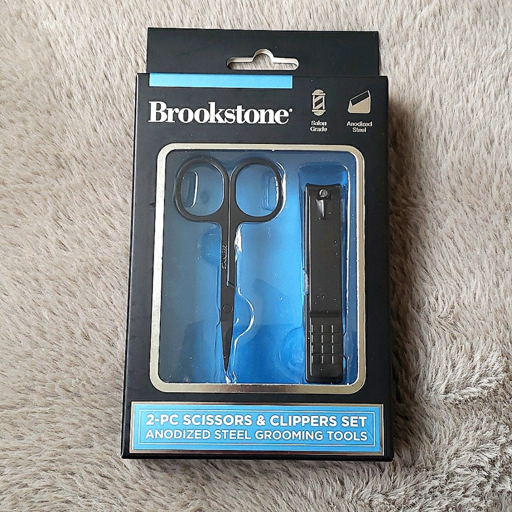 Brookstone 2 pieces scissor and clipper set